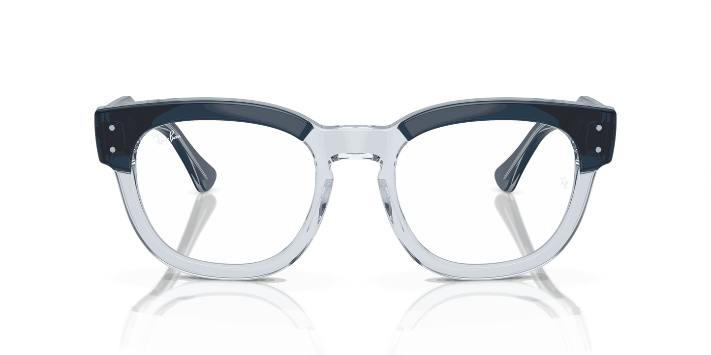 [Clear Lenses, Polished Blue On Transparent Blue Frame]