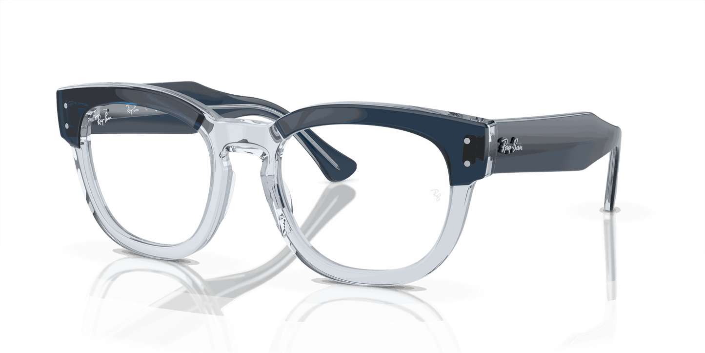 [Clear Lenses, Polished Blue On Transparent Blue Frame]