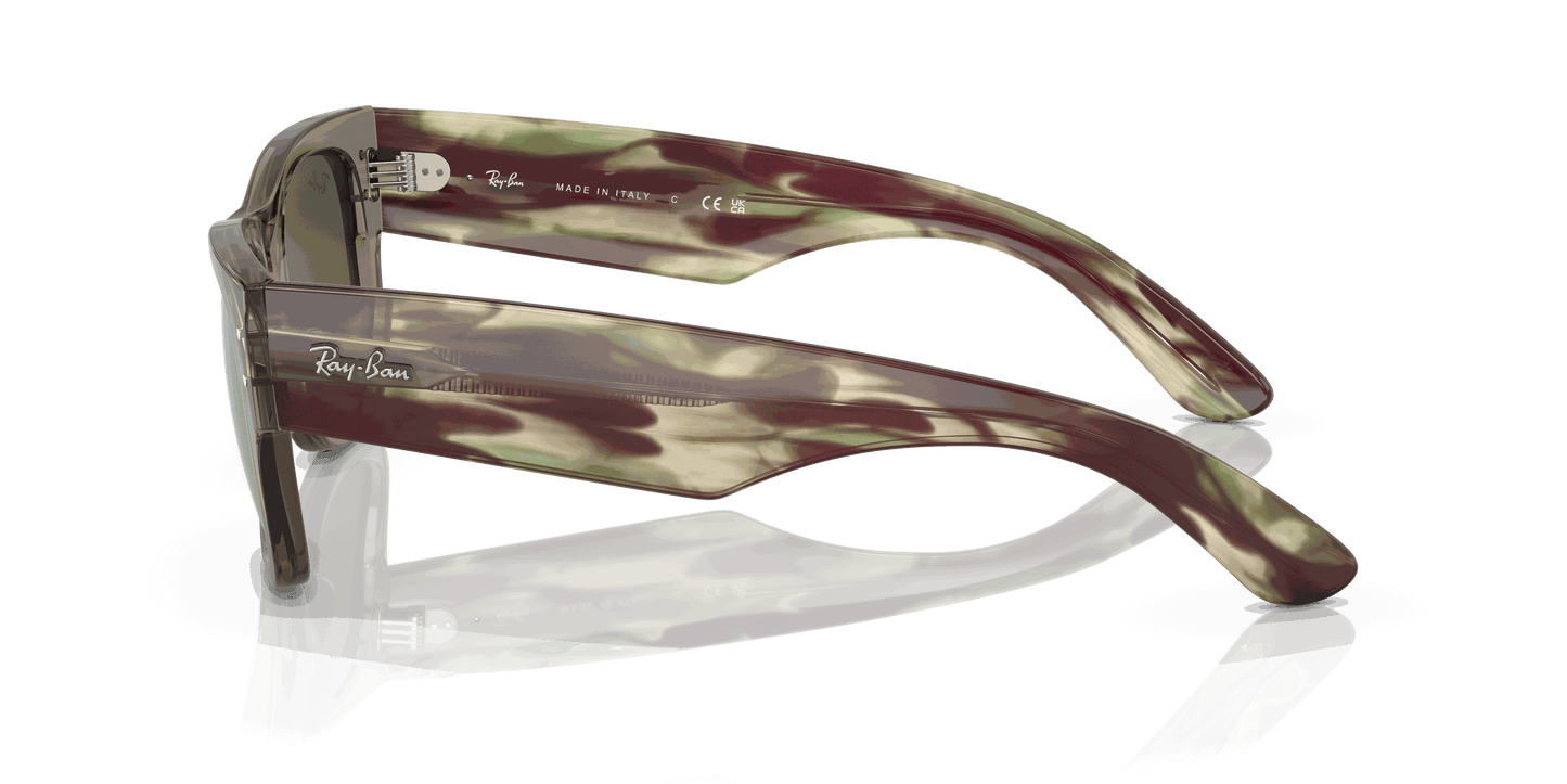 [Silver Lenses, Polished Transparent Green Frame]