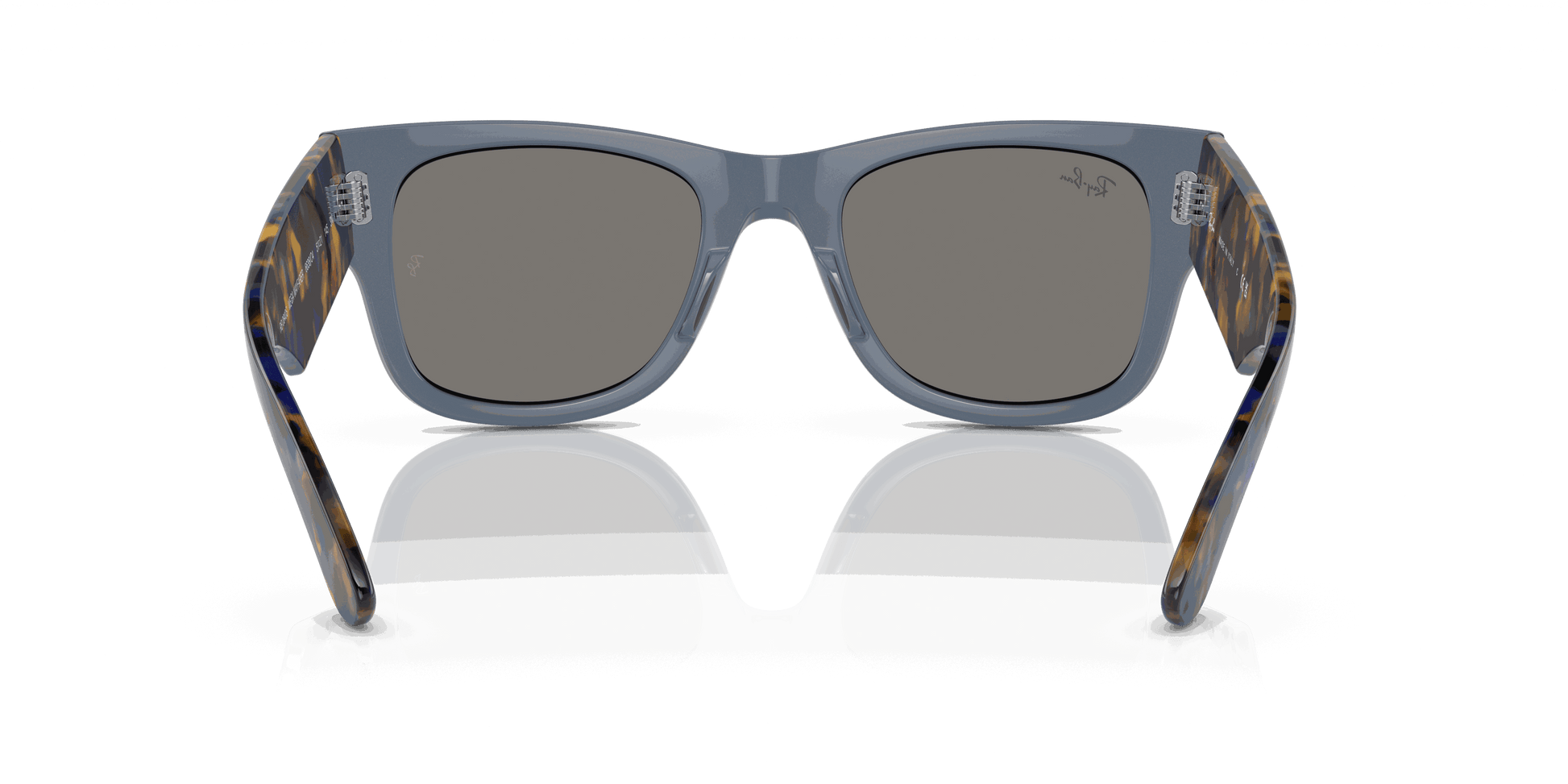 [Blue Lenses, Polished Transparent Dark Blue Frame]