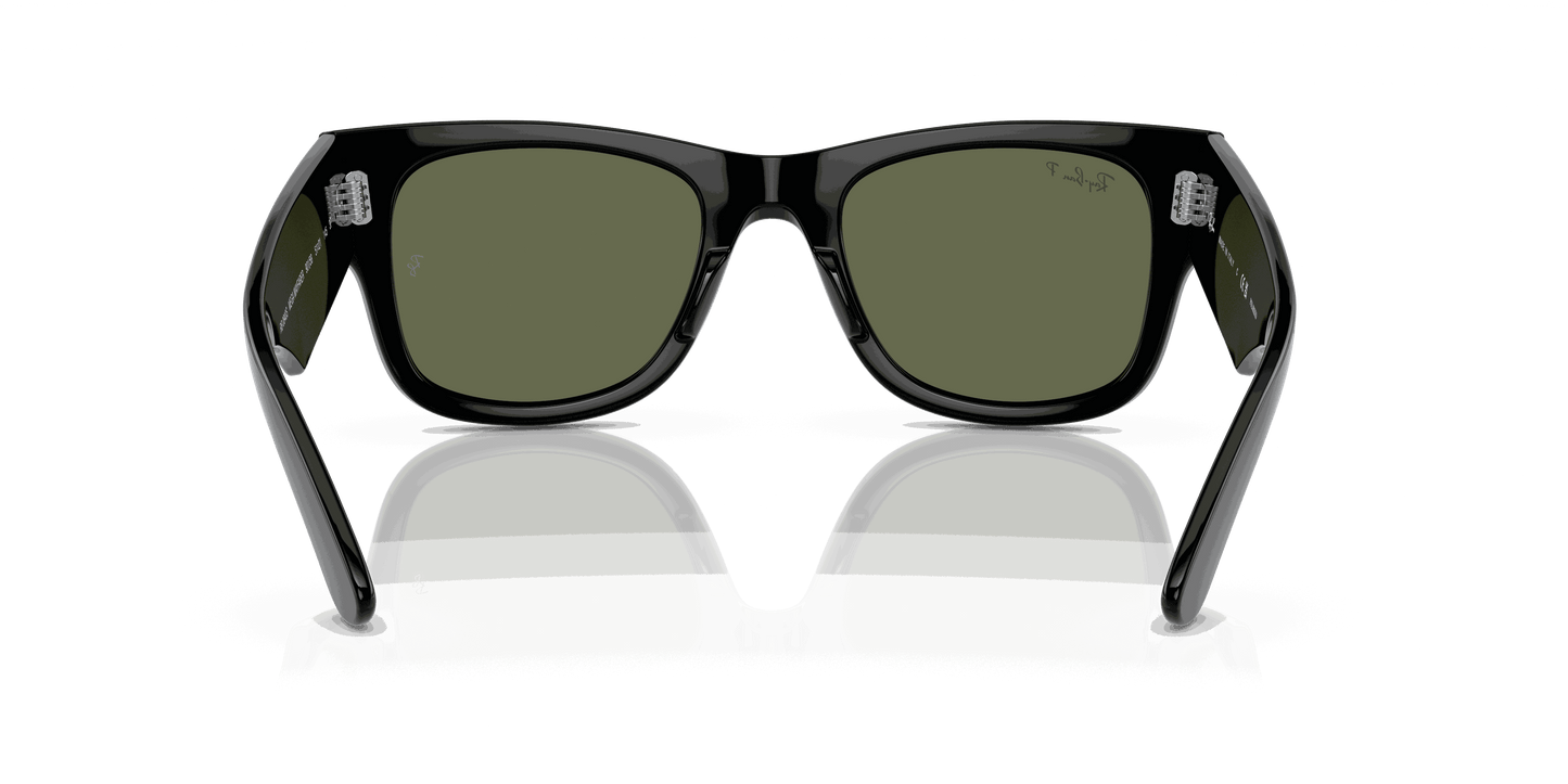 [Green Lenses, Polished Black Frame]