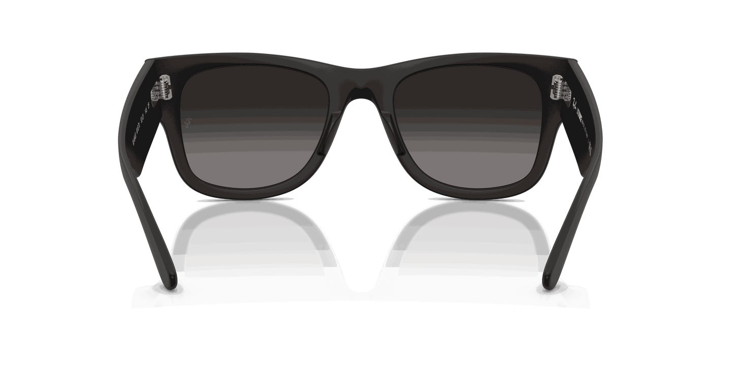 [Grey Gradient Polar Lenses, Matte Sand Black Frame]