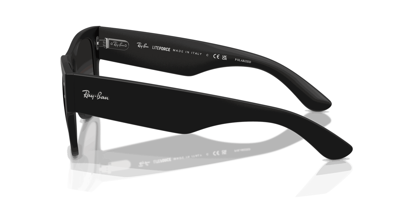 [Grey Gradient Polar Lenses, Matte Sand Black Frame]