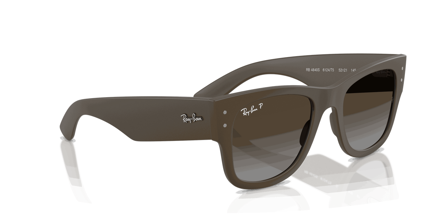 [Polar Brown Gradient Lenses, Matte Sand Brown Frame]