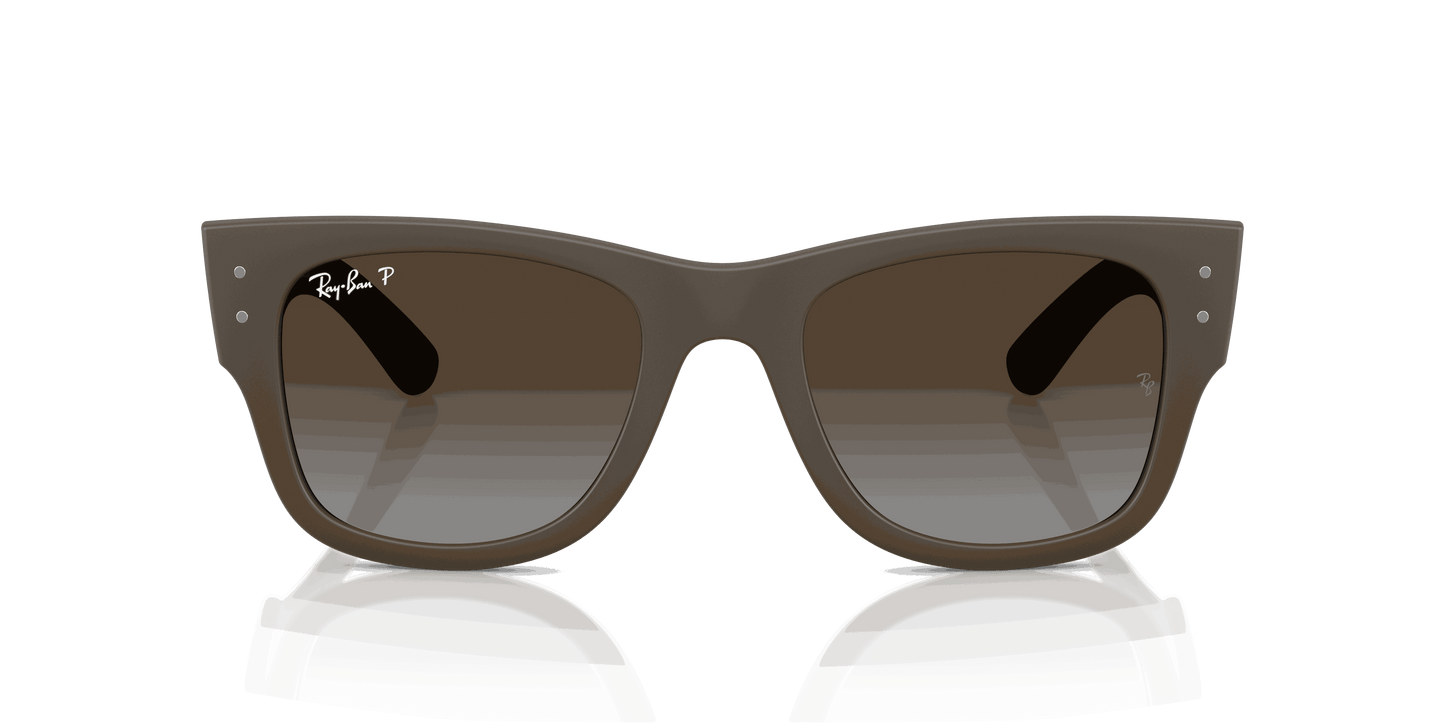 [Polar Brown Gradient Lenses, Matte Sand Brown Frame]