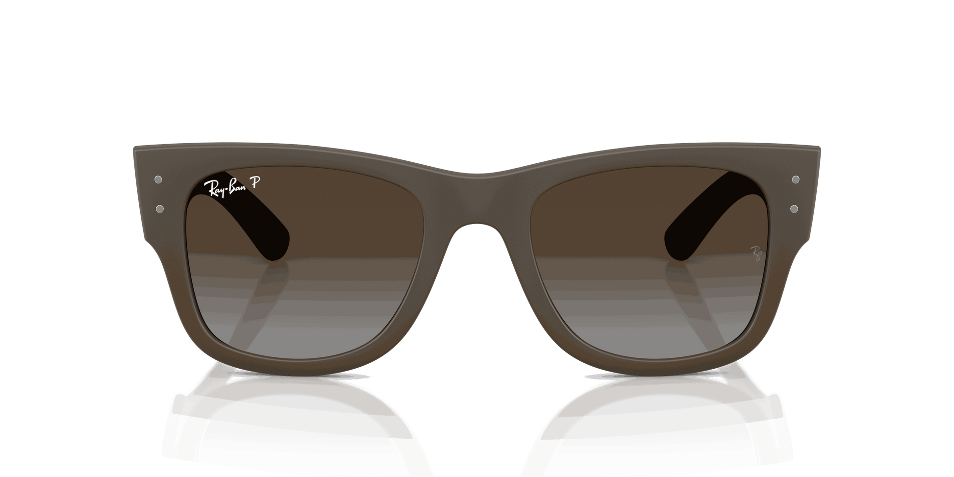 [Polar Brown Gradient Lenses, Matte Sand Brown Frame]