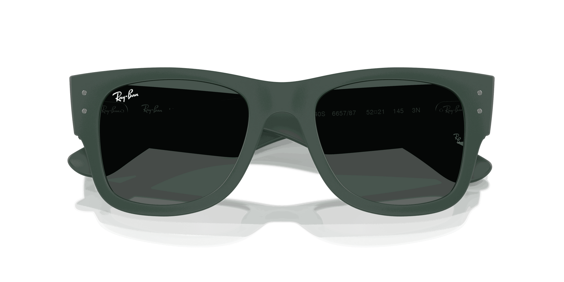 [Dark Grey Lenses, Matte Sand Green Frame]