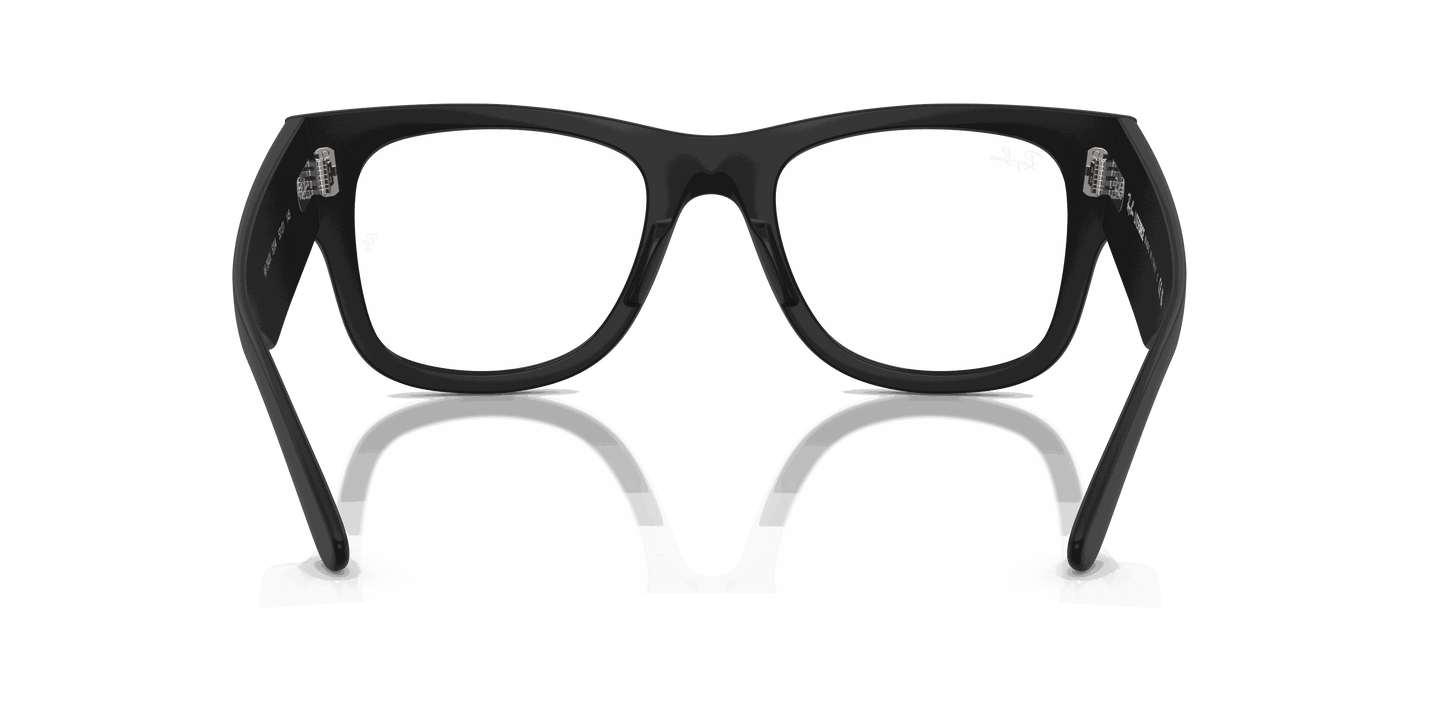 [Clear Lenses, Matte Sand Black Frame]
