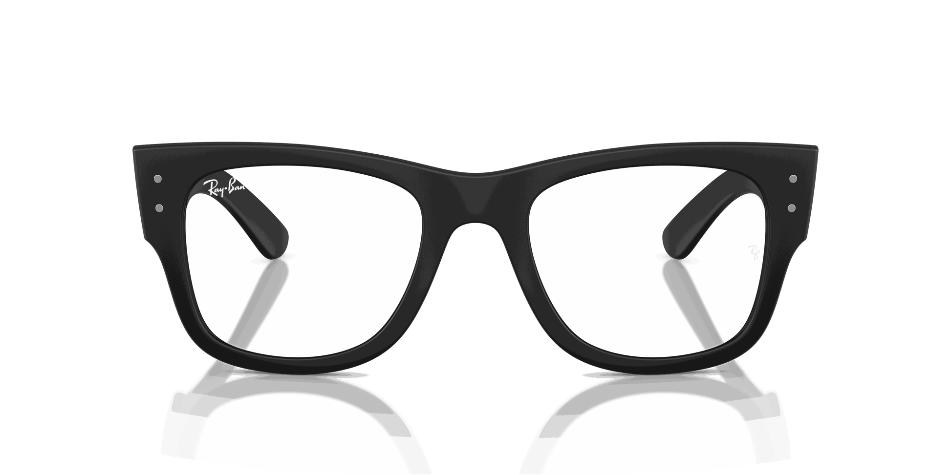[Clear Lenses, Matte Sand Black Frame]