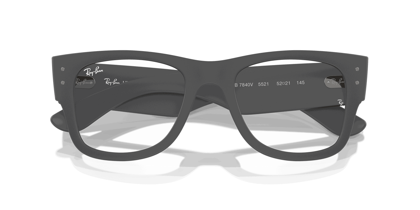 [Clear Lenses, Matte Sand Grey Frame]