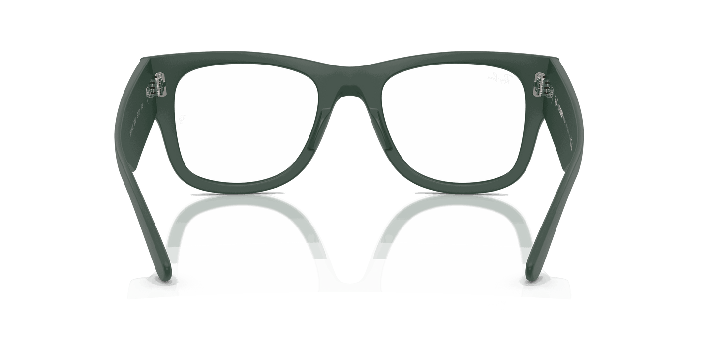 [Clear Lenses, Matte Sand Green Frame]