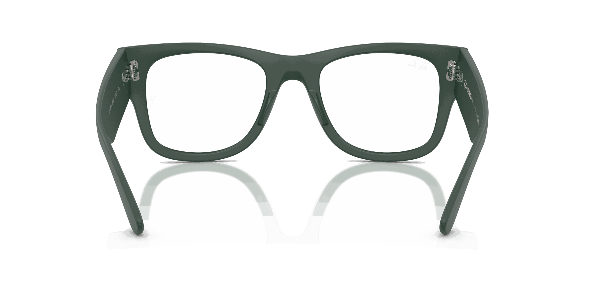 [Clear Lenses, Matte Sand Green Frame]