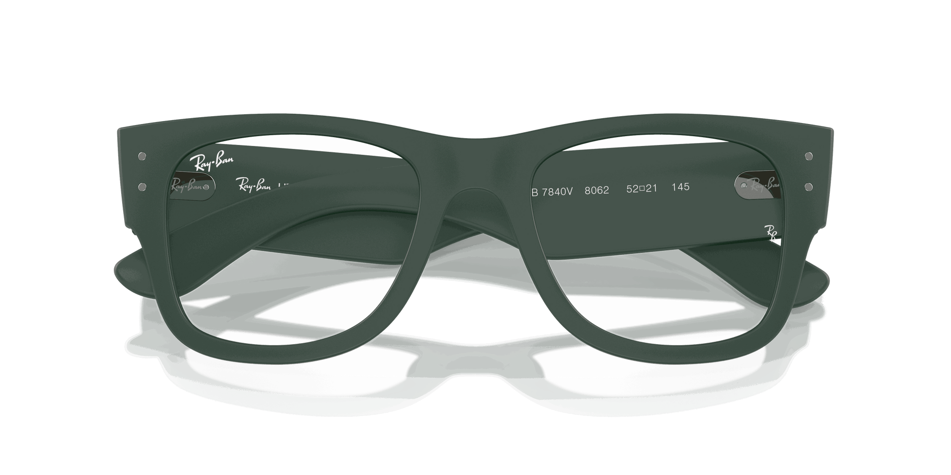 [Clear Lenses, Matte Sand Green Frame]
