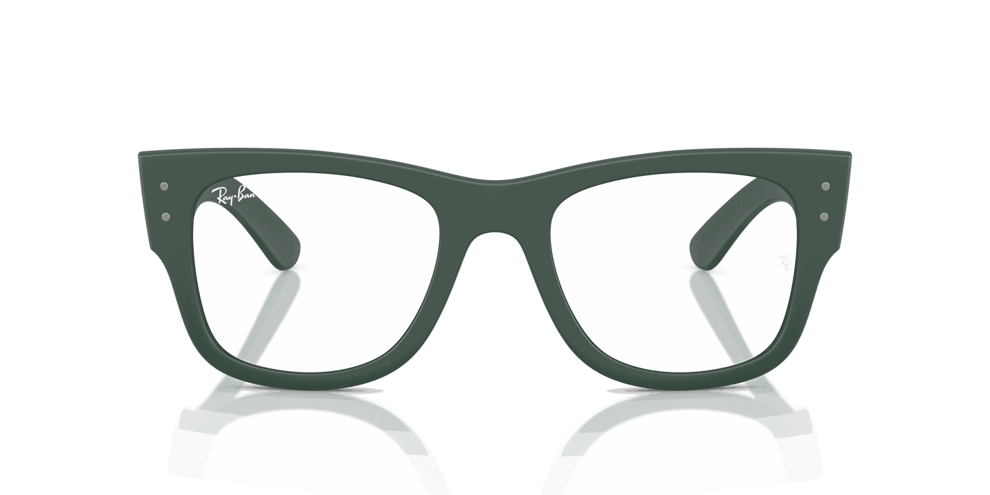 [Clear Lenses, Matte Sand Green Frame]