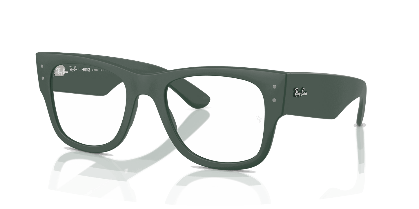 [Clear Lenses, Matte Sand Green Frame]