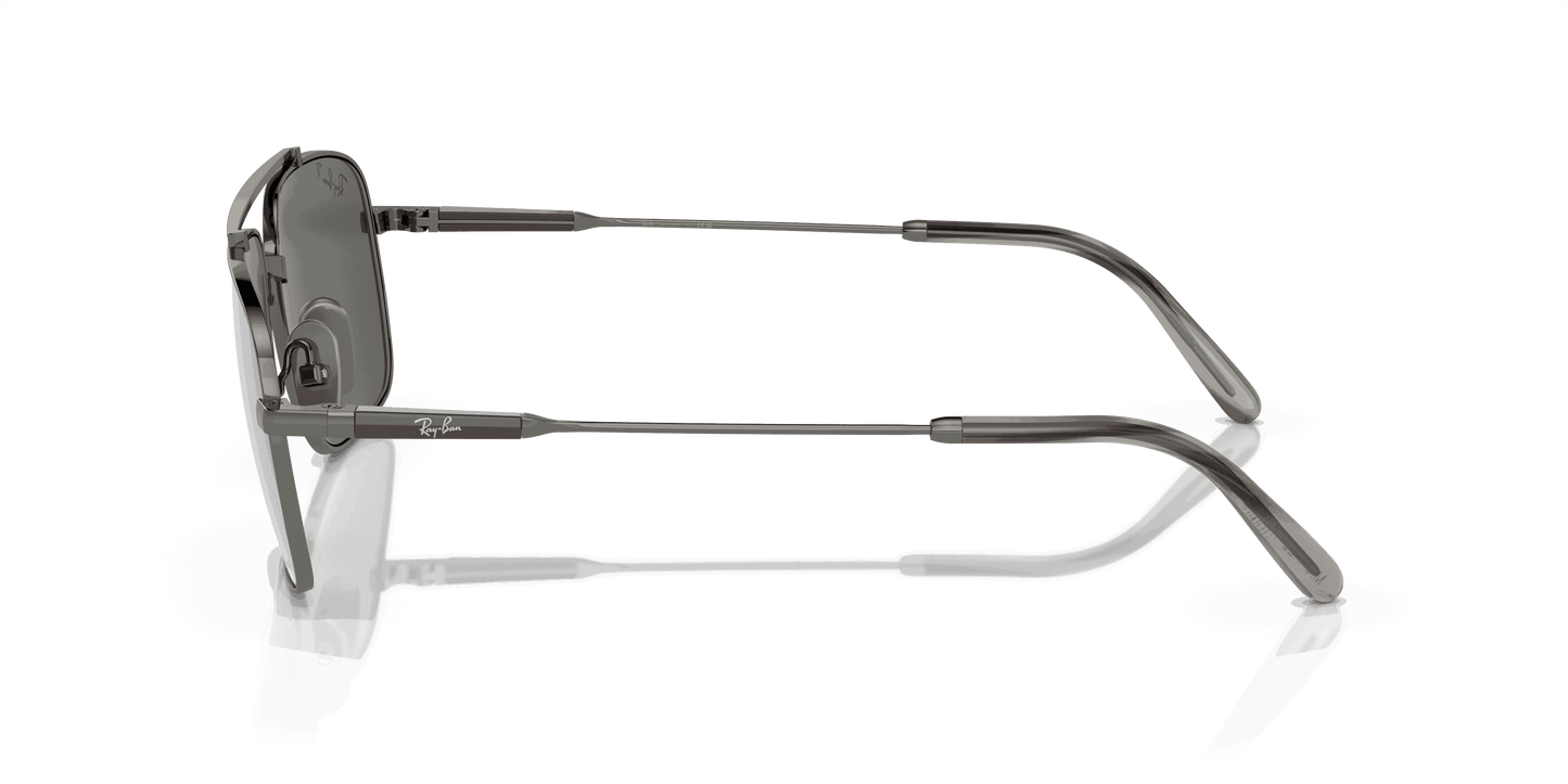 [Silver/Grey Lenses, Polished Gunmetal Frame]