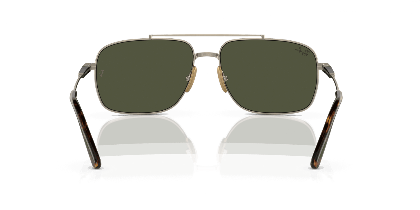 [Green Lenses, Polished Arista Gold Frame]