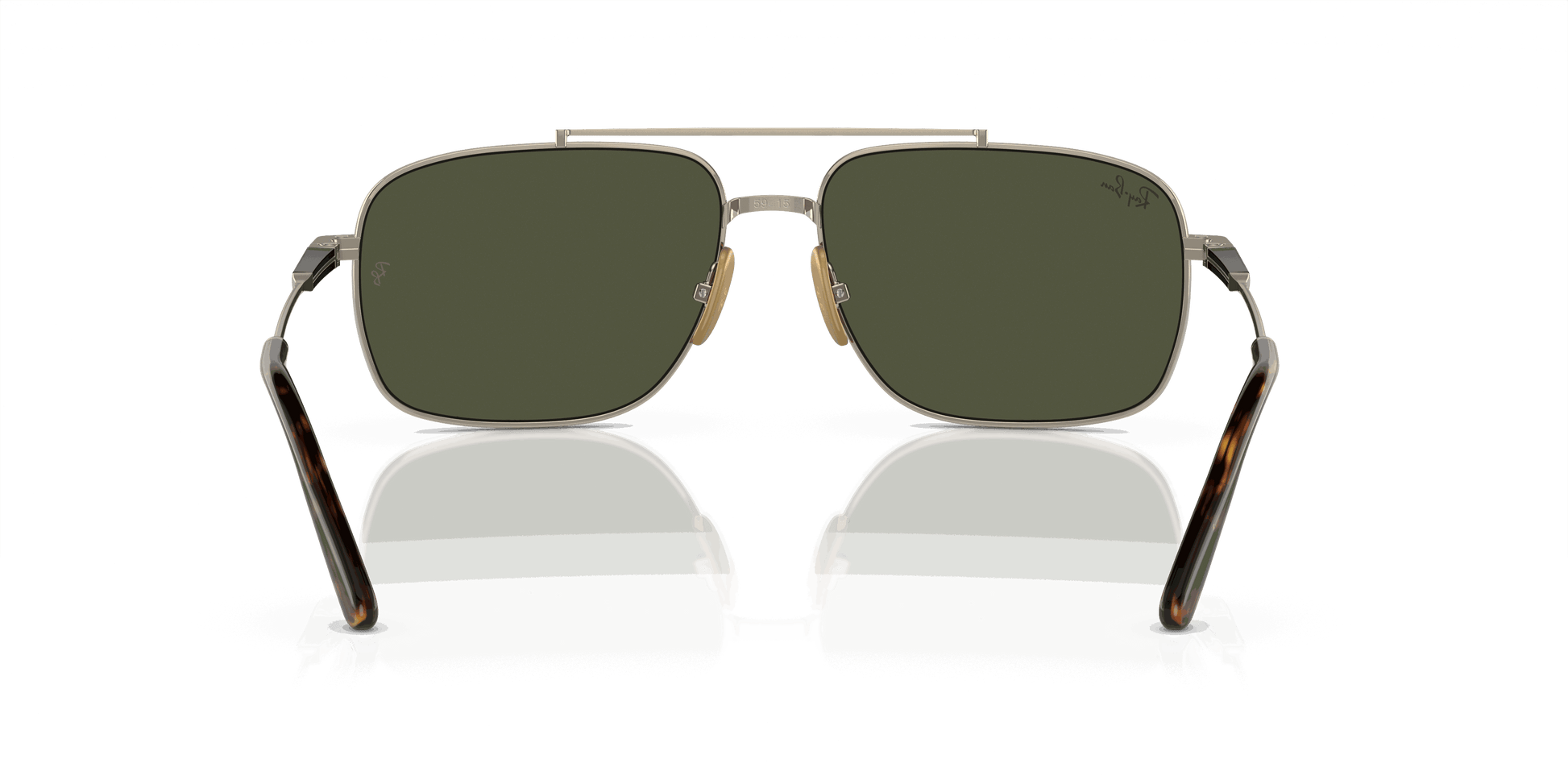 [Green Lenses, Polished Arista Gold Frame]