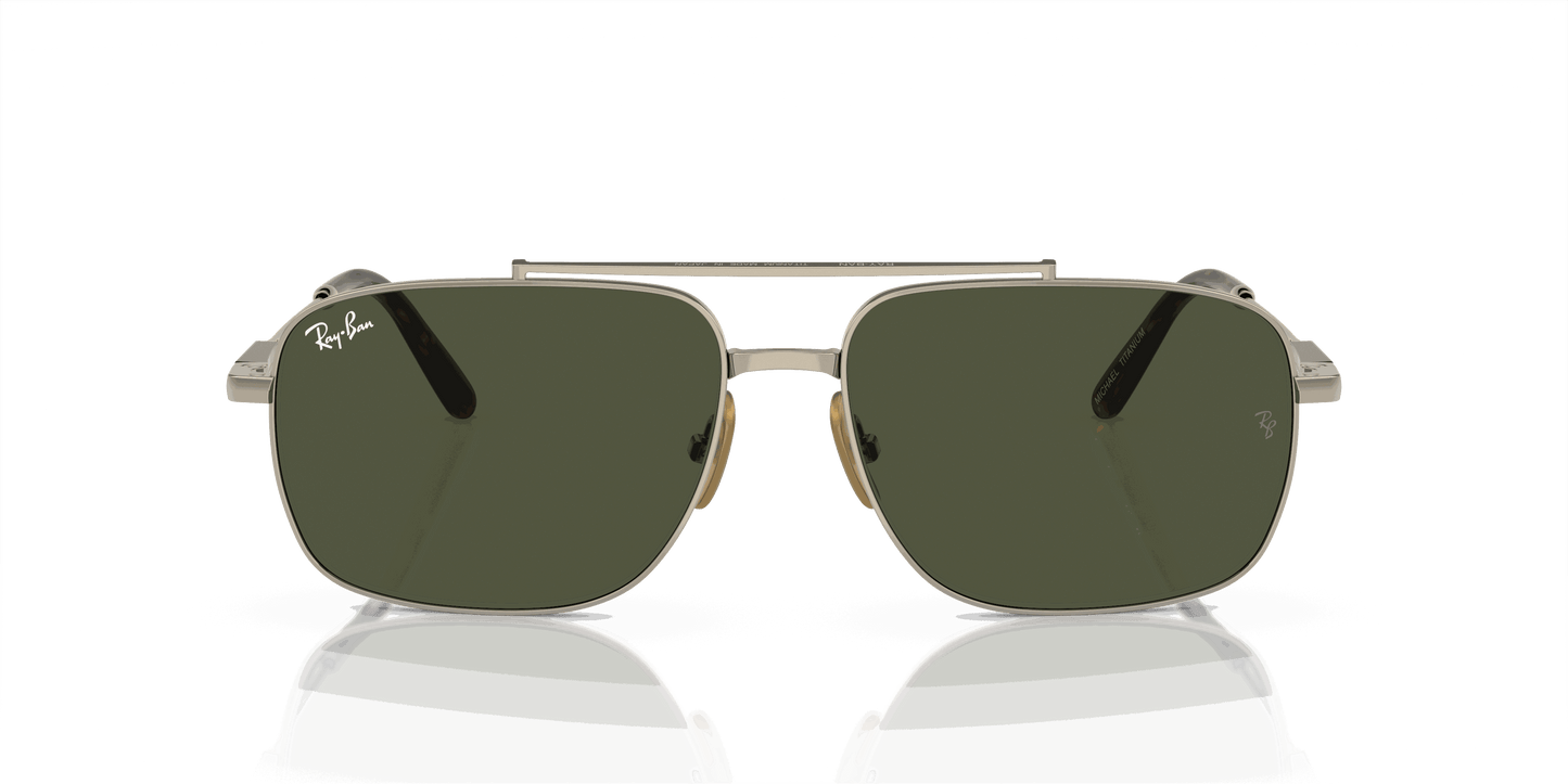 [Green Lenses, Polished Arista Gold Frame]