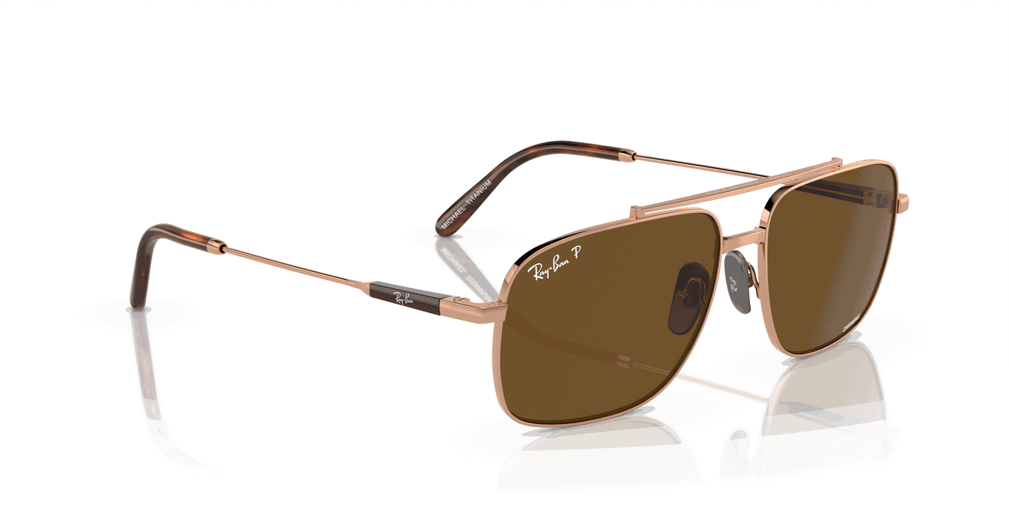 [Brown Lenses, Polished Light Brown Frame]