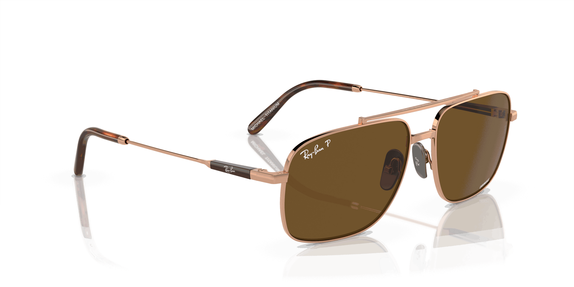 [Brown Lenses, Polished Light Brown Frame]