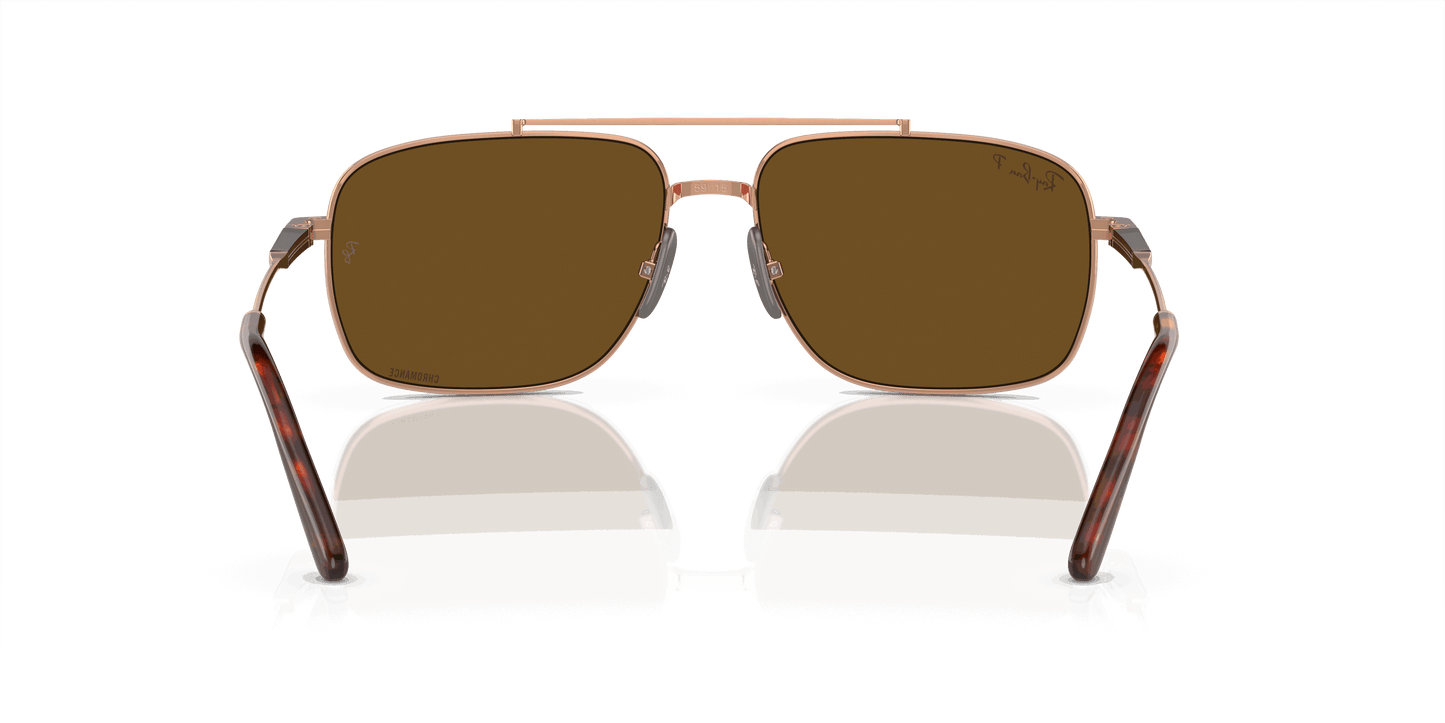 [Brown Lenses, Polished Light Brown Frame]