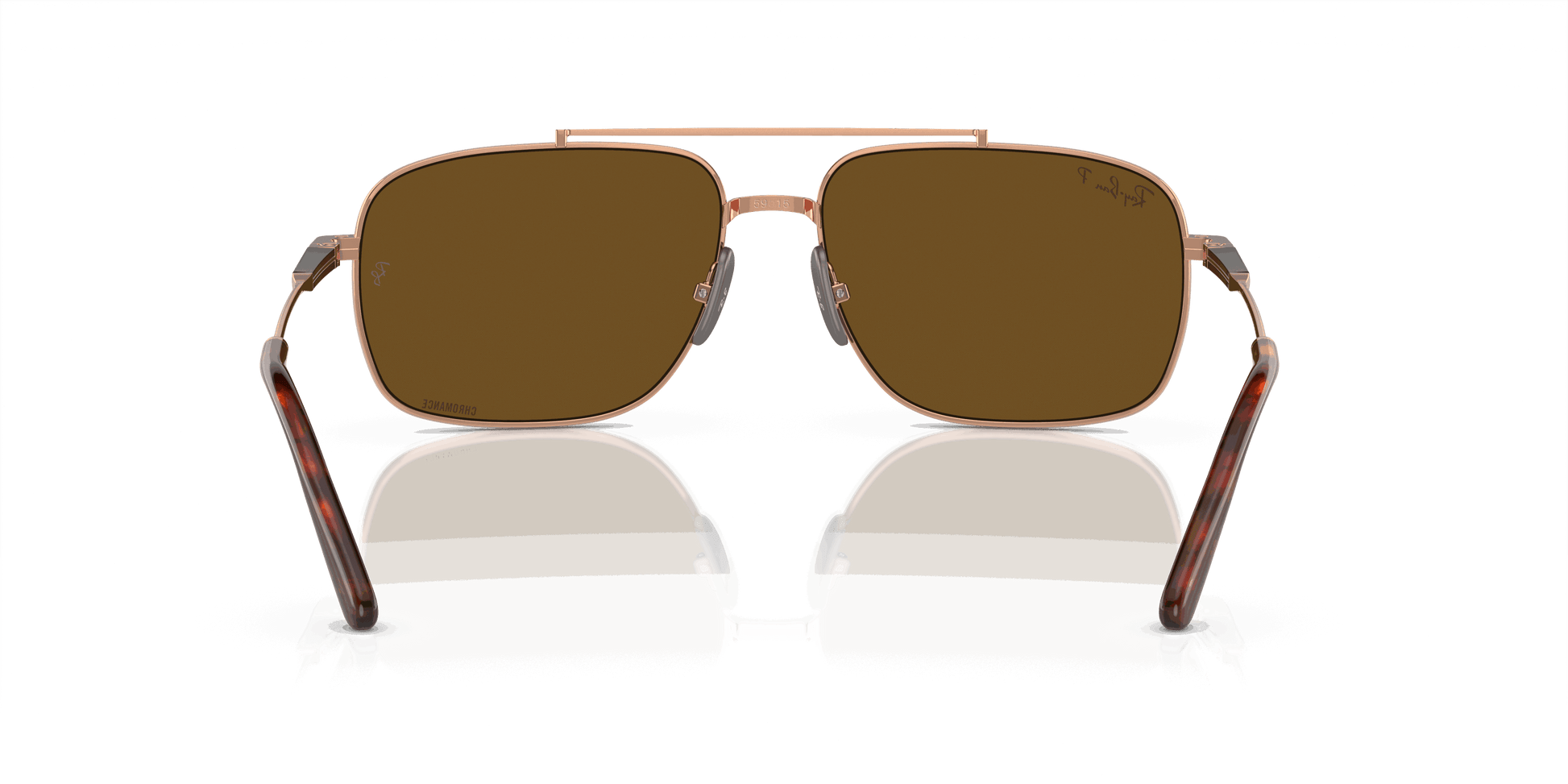 [Brown Lenses, Polished Light Brown Frame]