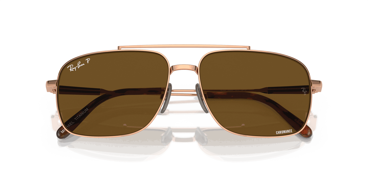 [Brown Lenses, Polished Light Brown Frame]