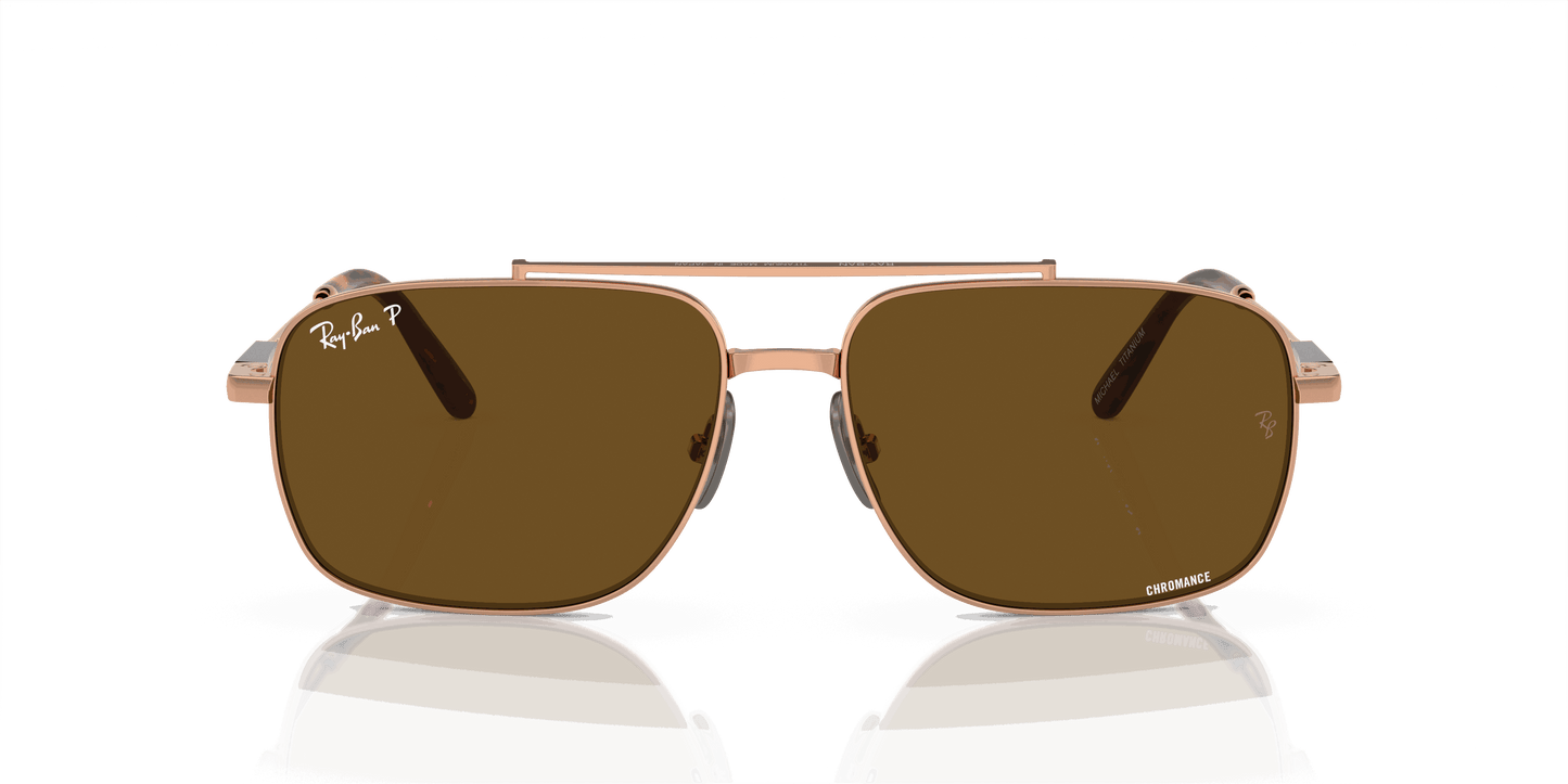 [Brown Lenses, Polished Light Brown Frame]