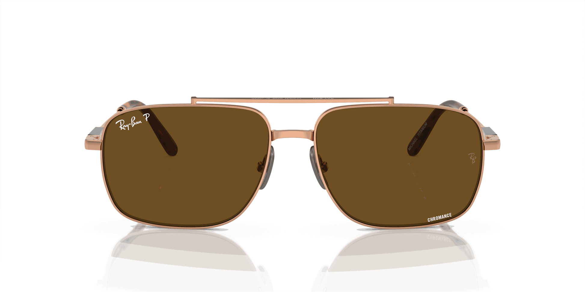 [Brown Lenses, Polished Light Brown Frame]