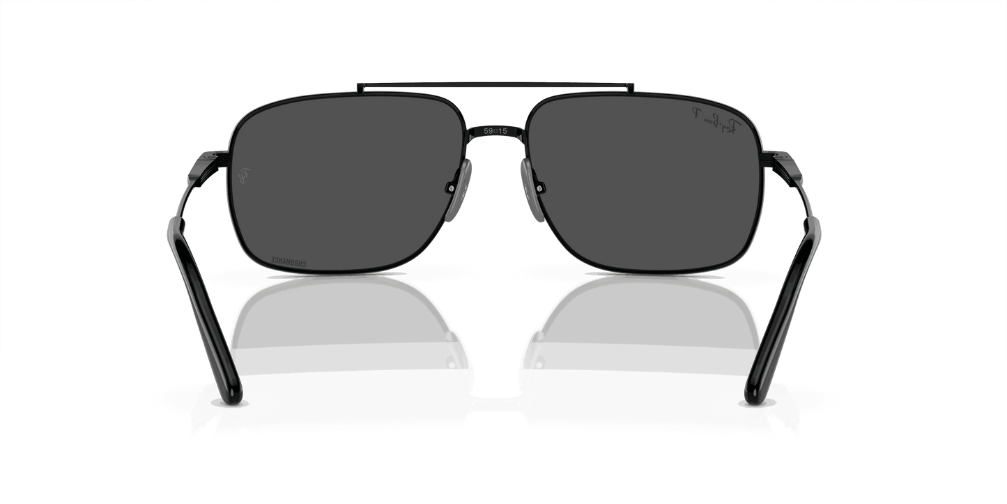 [Dark Grey Lenses, Polished Black Frame]