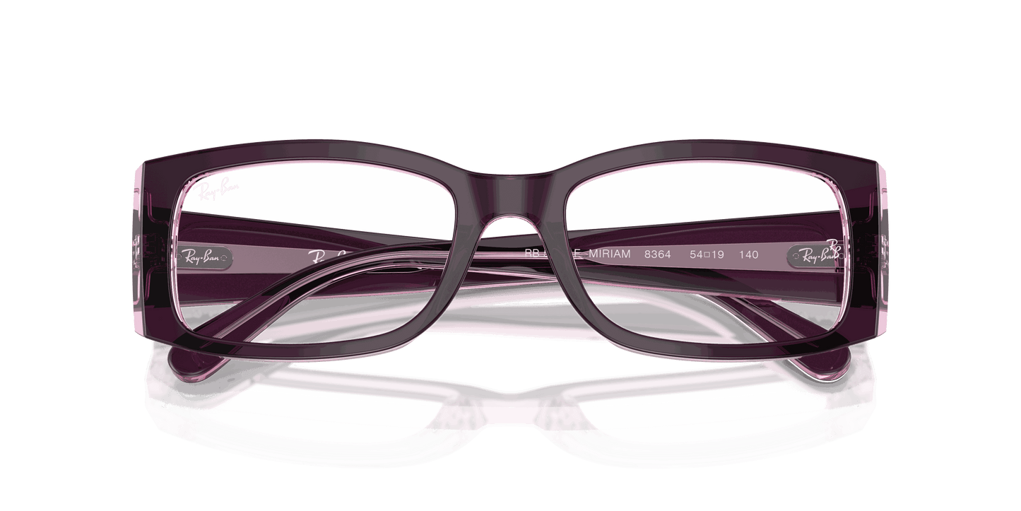 [Clear Lenses, Polished Violet On Transparent Pink Frame]