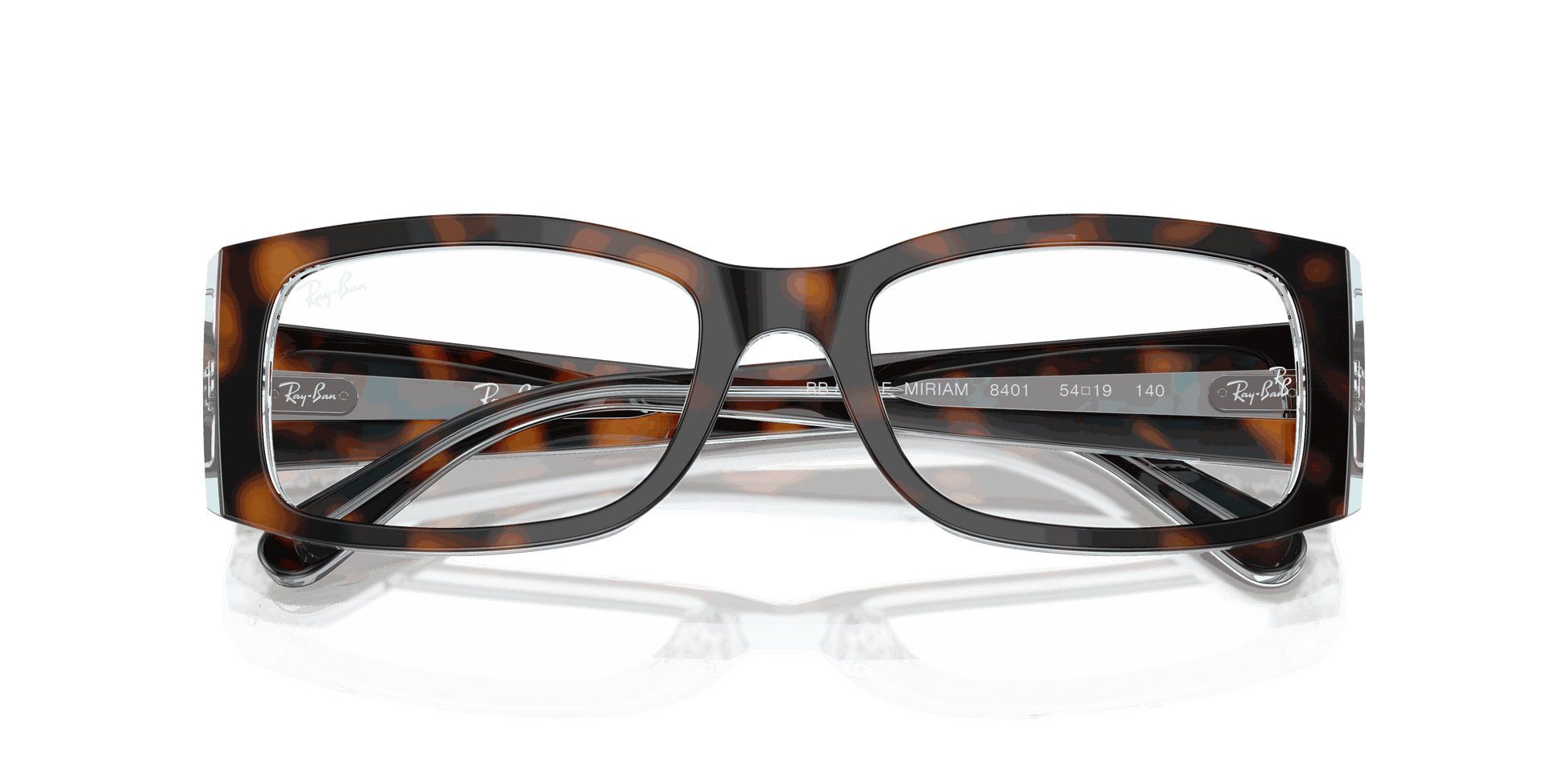 [Clear Lenses, Polished Dark Havana On Multicolor Frame]