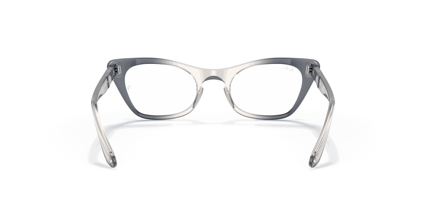 [Clear Lenses, Polished Transparent Blue Frame]