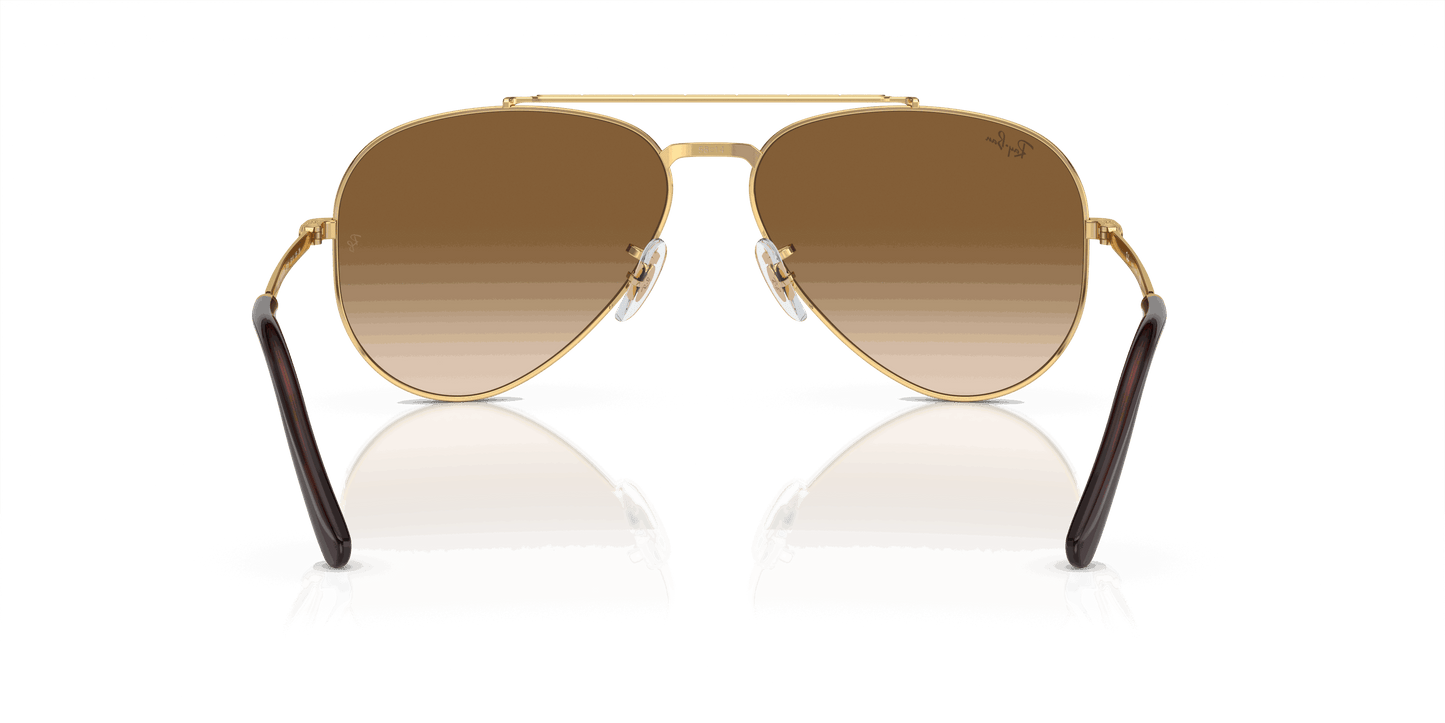 [Light Brown Lenses, Polished Arista Gold Frame]