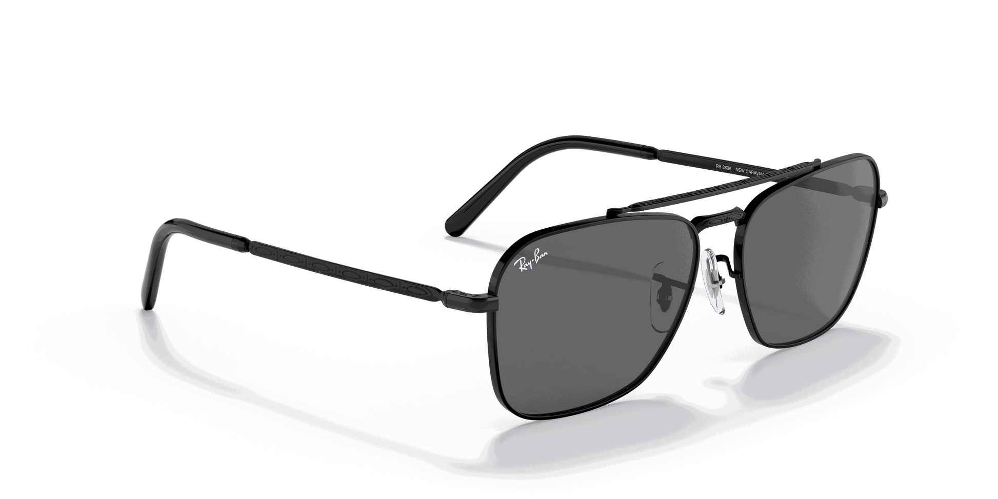 [Dark Grey Lenses, Polished Black Frame]