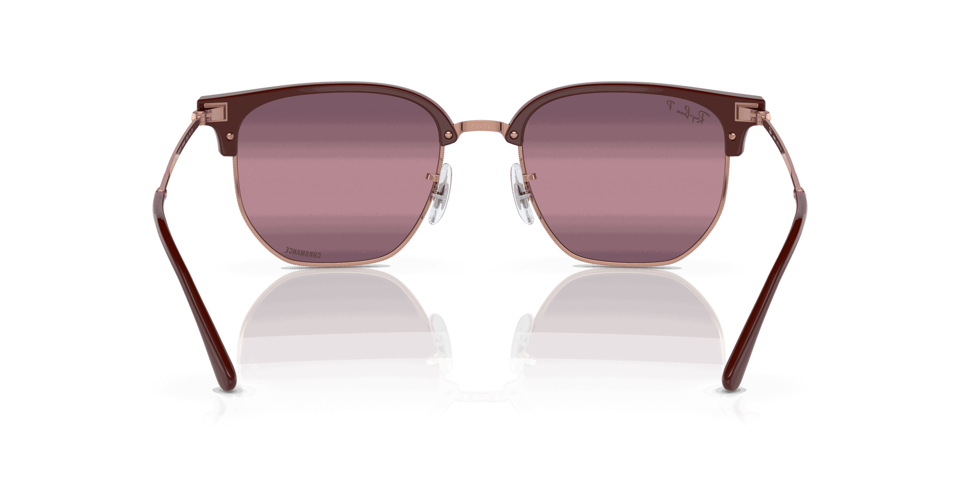 [Gold/Red Lenses, Polished Bordeaux On Rose Gold Frame]