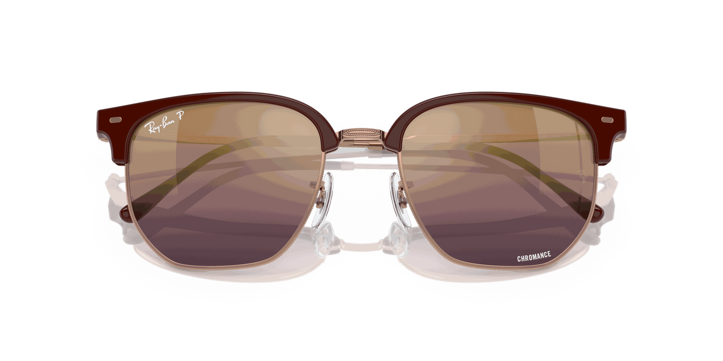 [Gold/Red Lenses, Polished Bordeaux On Rose Gold Frame]