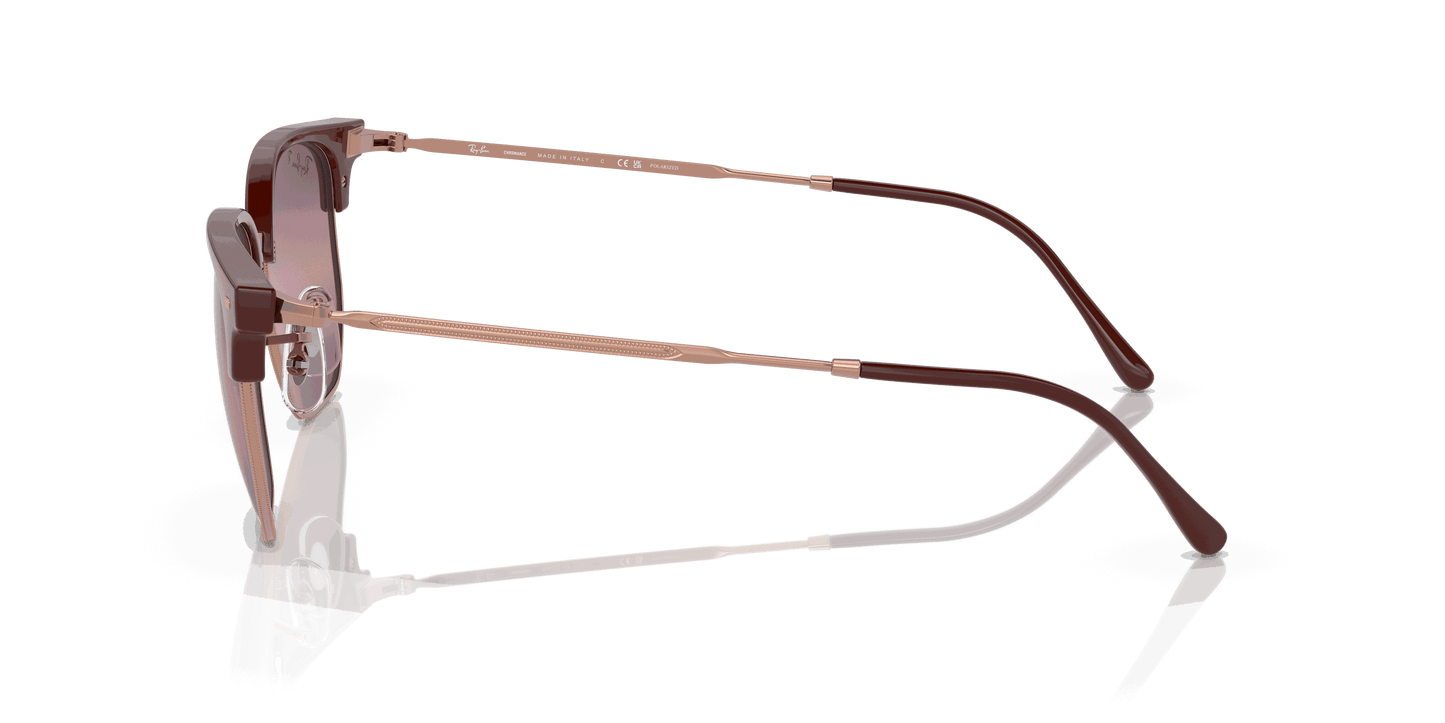 [Gold/Red Lenses, Polished Bordeaux On Rose Gold Frame]