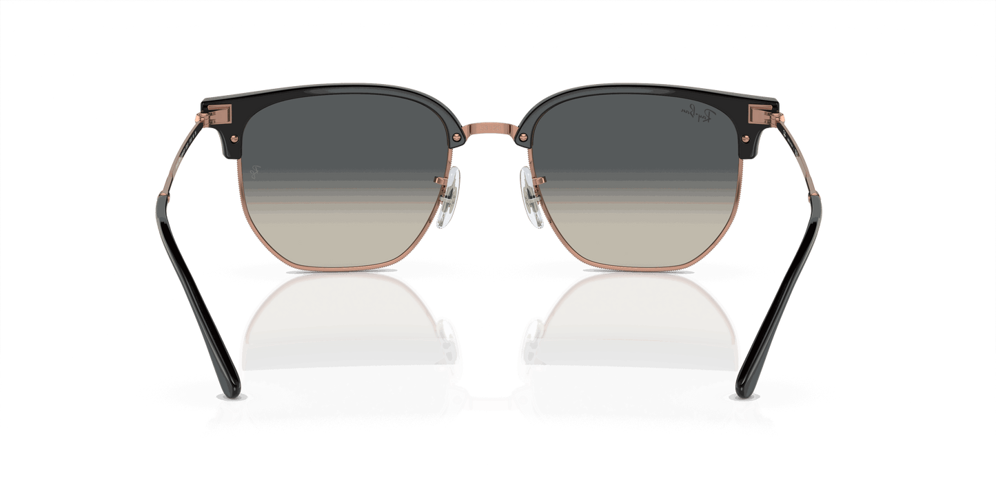 [Grey Lenses, Polished Dark Grey On Rose Gold Frame]