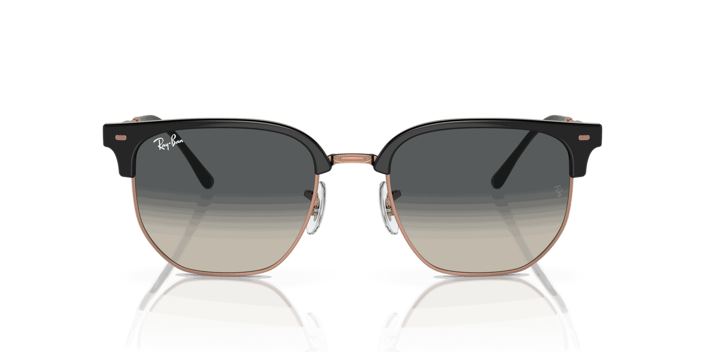 [Grey Lenses, Polished Dark Grey On Rose Gold Frame]