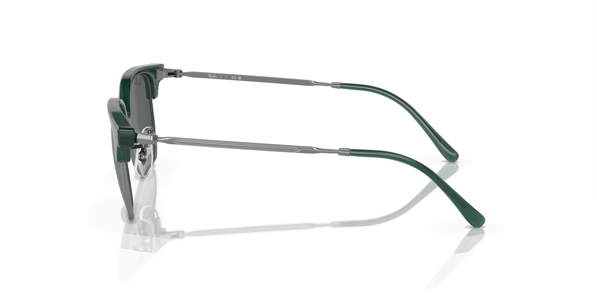 [Dark Grey Lenses, Polished Opal Green On Gunmetal Frame]