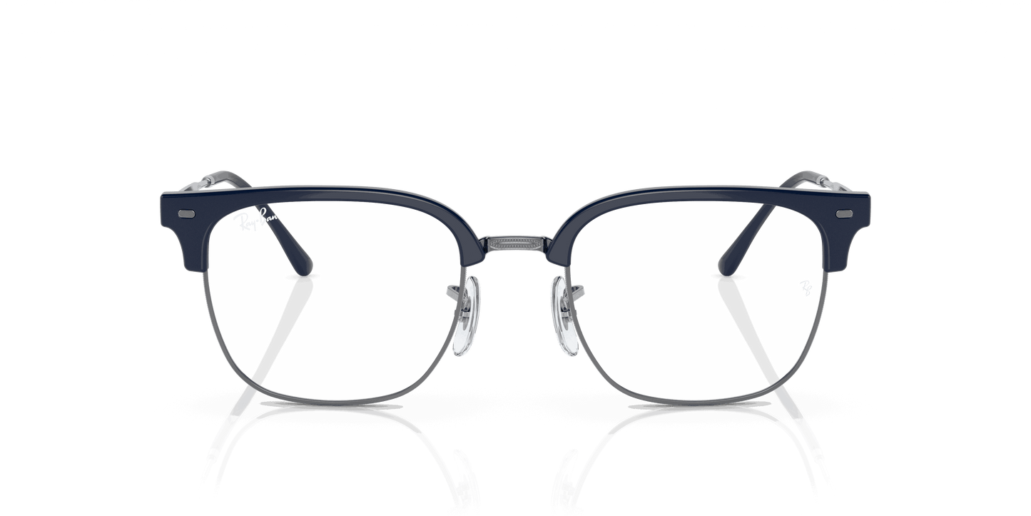 [Clear Lenses, Polished Blue On Gunmetal Frame]