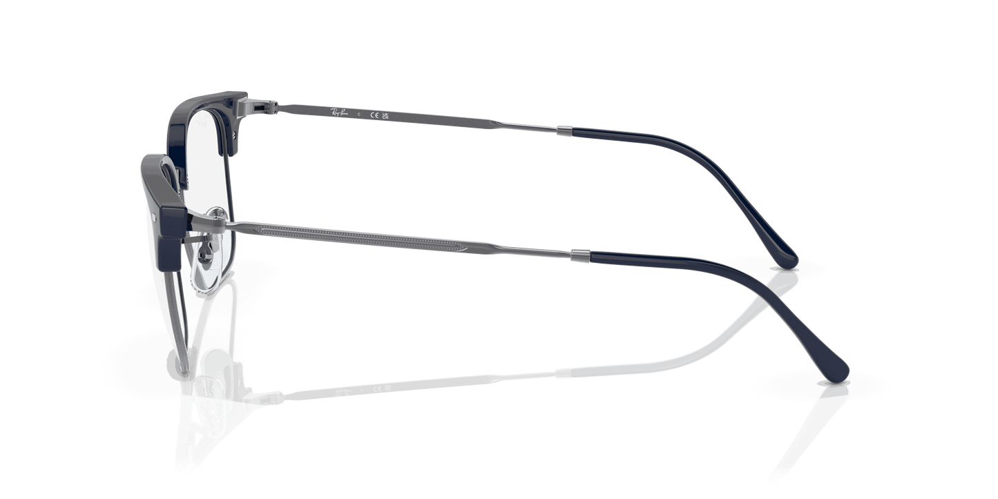 [Clear Lenses, Polished Blue On Gunmetal Frame]