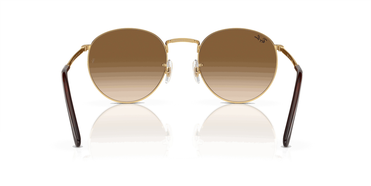 [Light Brown Lenses, Polished Arista Gold Frame]