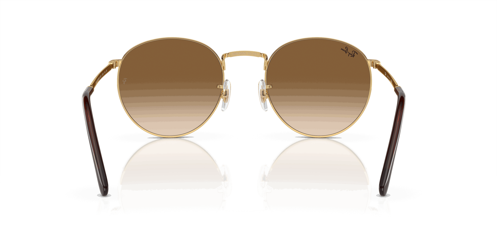 [Light Brown Lenses, Polished Arista Gold Frame]