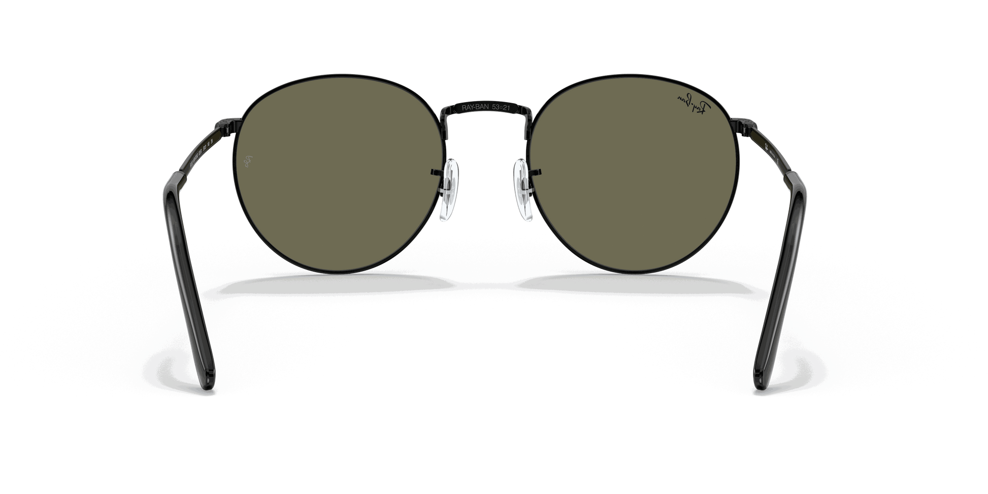 [Green Mirror Blue Lenses, Polished Black Frame]