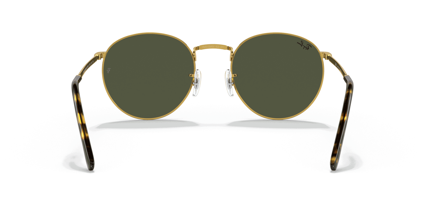 [Green Lenses, Polished Gold Frame]