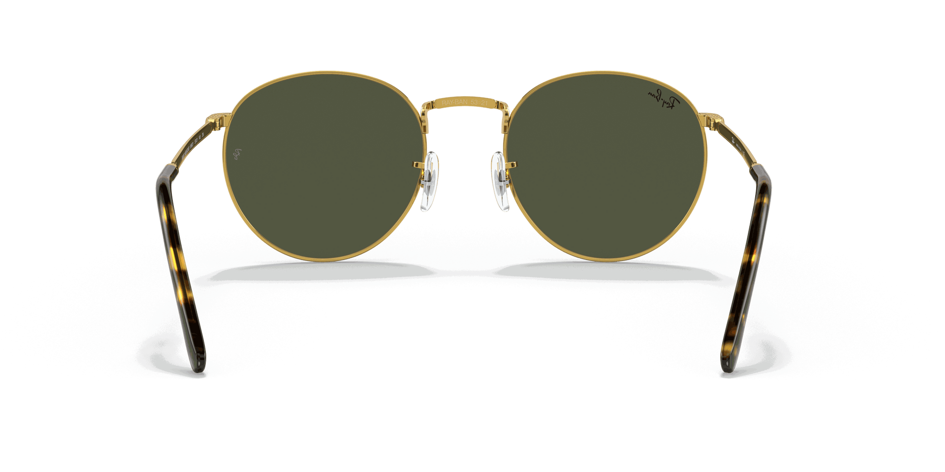 [Green Lenses, Polished Gold Frame]