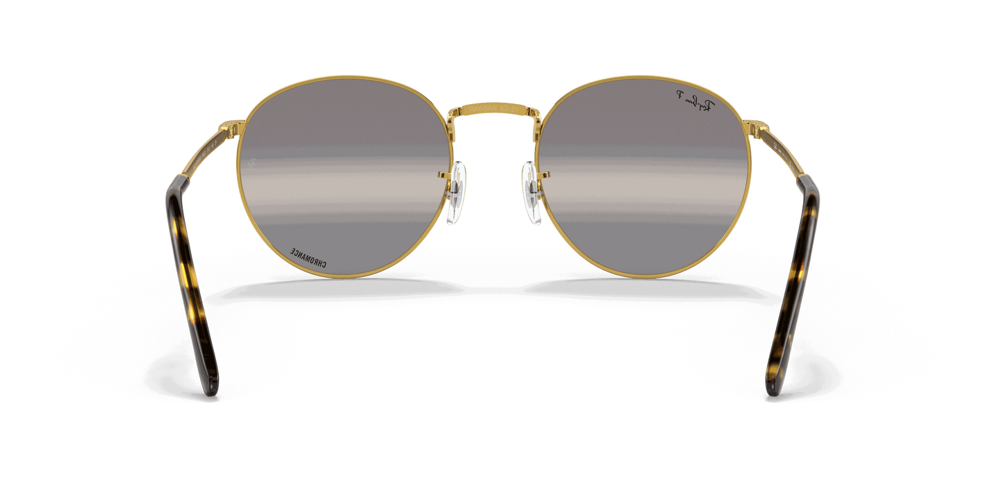 [Silver/Grey Lenses, Polished Gold Frame]